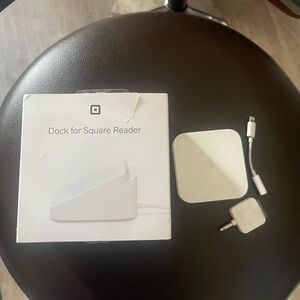 Square Reader Dock and Accessories new open box